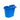 Balde C/Espremedor Redondo azul 13 LT - Uni