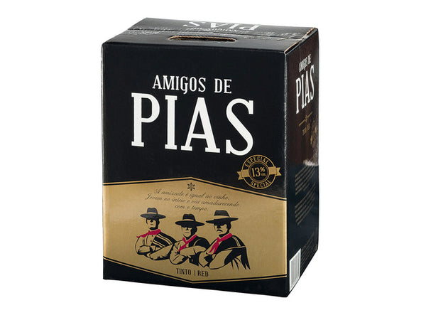 Vinho Tinto Amigos de Pias Bag in Box 5 LT - Uni