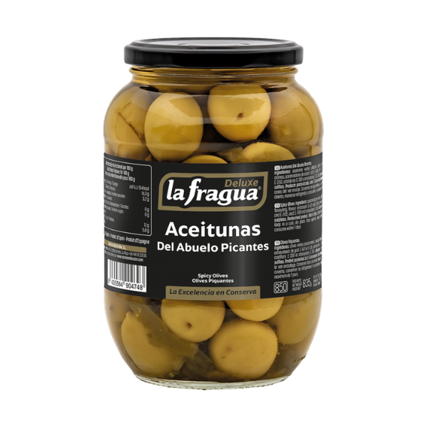 Azeitonas Verdes Picantes Frasco 500 GR La Fragua - Uni