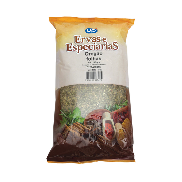 Oregãos Folhas 200 Gr Up - Uni