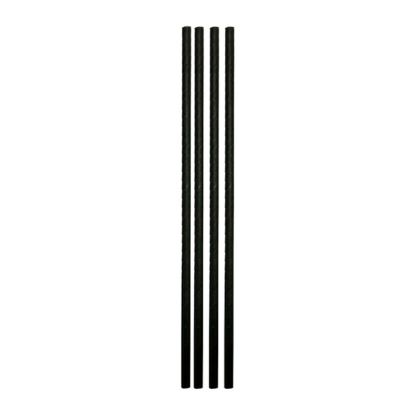 Palhinha Preto Embalagem Individual 6x200 CM - Pack 100 Uni
