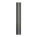 Palhinha Preto Embalagem Individual 6x200 CM - Pack 100 Uni