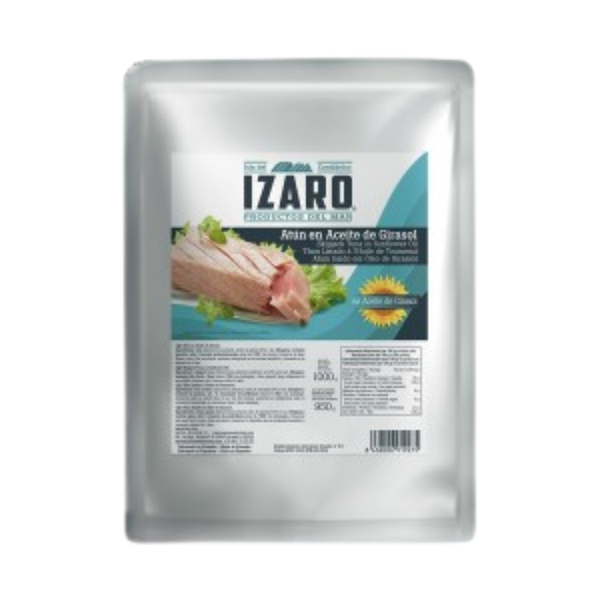 Atum em Oleo Bolsa 1 kg Izaro - Uni