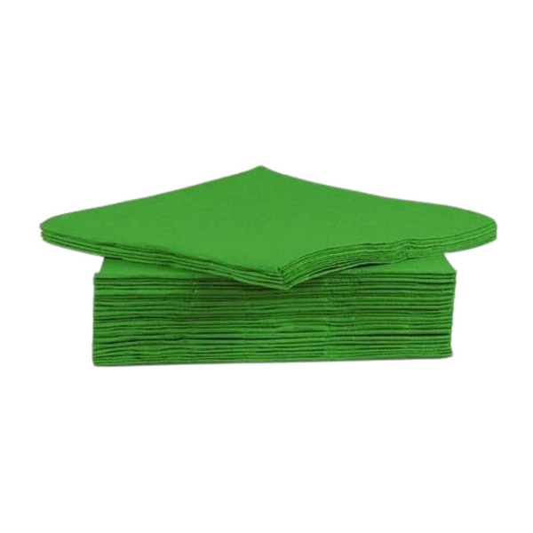 Guardanapo 40x40 Verde Folha Dupla - Caixa 24 Uni