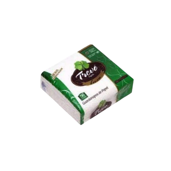 Guardanapo 40X40 Trevo Folha Dupla - Caixa 24 Uni