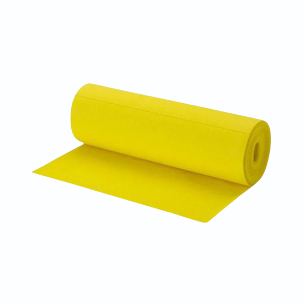 Absorbent Multipurpose Cloth Roll Cut Yellow Bayeta 6 Mts