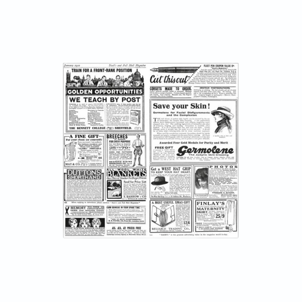 White Greaseproof Paper Periodic Design 24x36 - Pack 1000