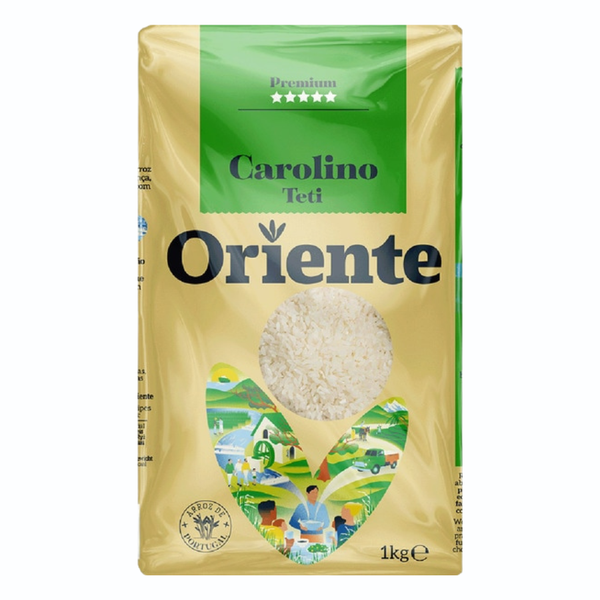 Carolino Rice 1 KG Oriente - Pack 12 Units