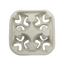 Suporte de Copos (2x 2 uni) Papel Take Away - Pack 230 Uni