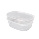 Caixa Take Away Oval C/Tampa Segurança PP 500 ML - 70 Uni