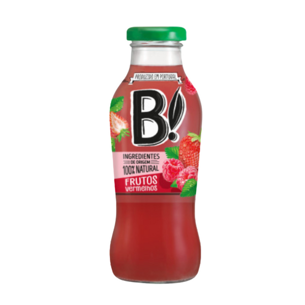 B! Frutos Vermelhos 0,33 CL - Pack 12 Uni