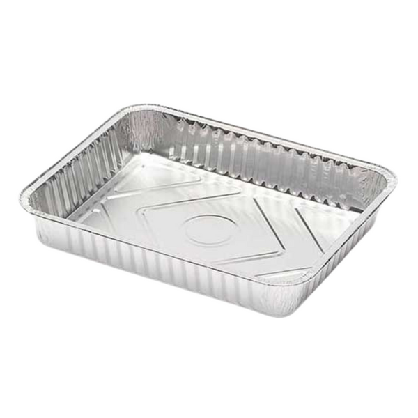 Caixa Take Away Aluminio Rectangular C/Tampa CPE 1420 ML - P