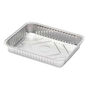 Caixa Take Away Aluminio Rectangular C/Tampa CPE 1420 ML - P