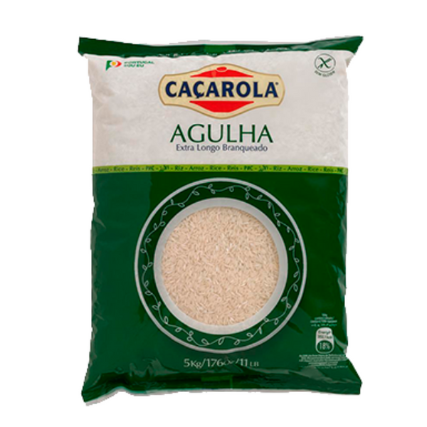 Arroz Agulha 5 KG Caçarola - Uni