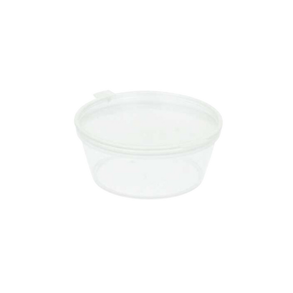 Caixa Take Away Sobremesa C/Tampa Plastico 230 ML - Pack 100