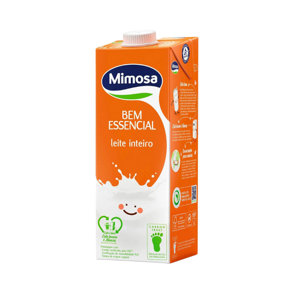 Leite UHT 1/2 Gordo Mimosa - Pack 6 Lt
