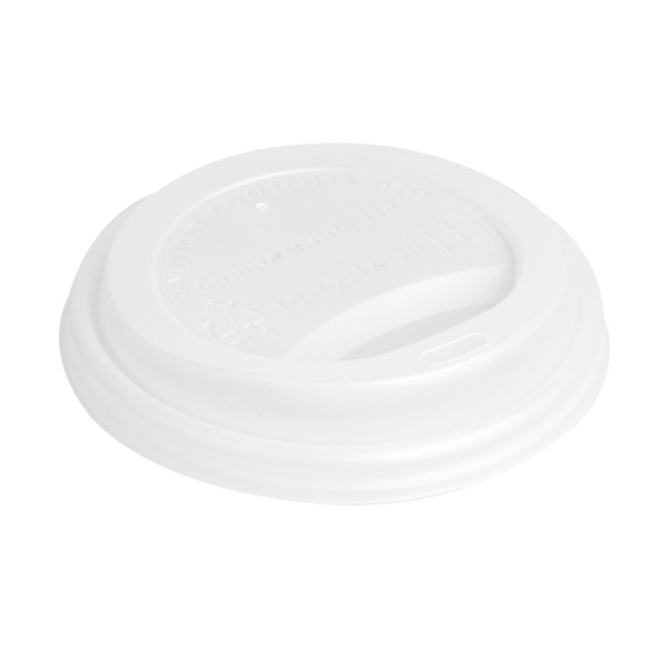 Tampa Branca Para Copo Cartão 360 ML Travel - 100 Uni