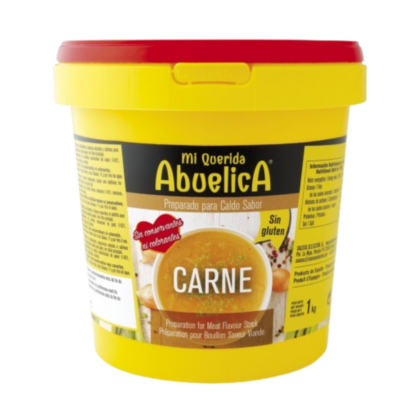 Caldo Soluvel de Carne Mi Querida Abuelica Lata 1 Kg - Uni