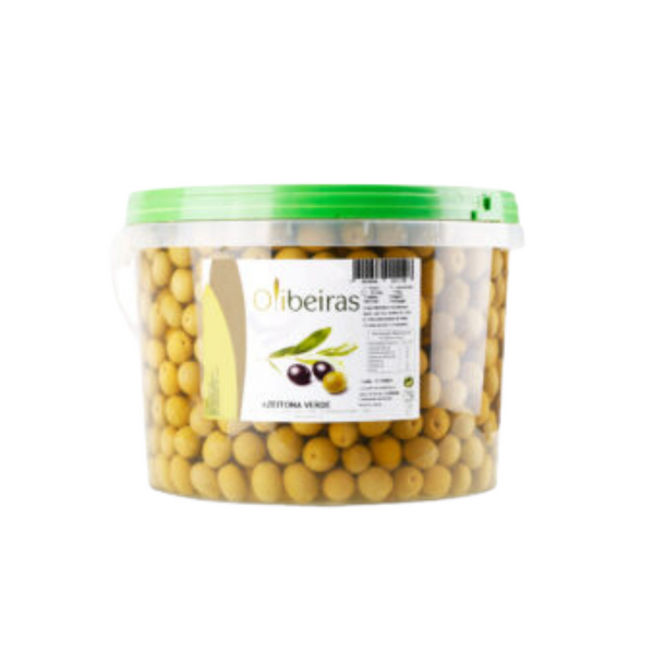 Azeitona Verde S/Caroço 3 kg Olibeiras - Uni