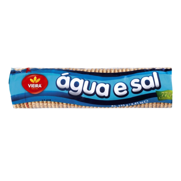 Bolacha Agua e Sal 125 Gr Vieira - Uni