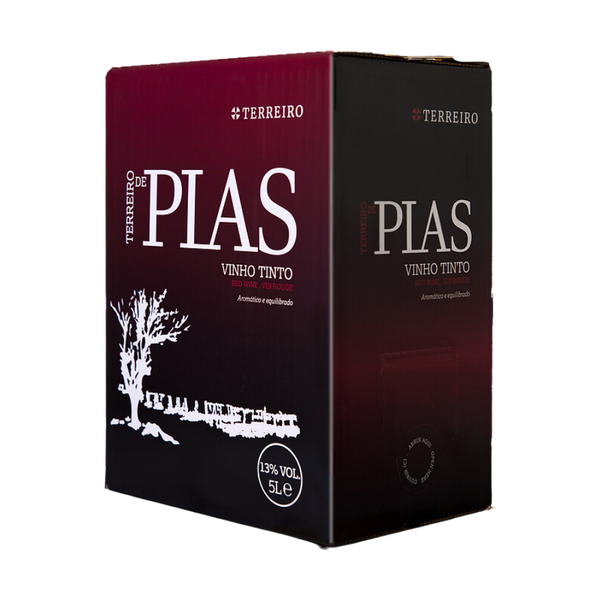 Vinho Tinto Terreiro De Pias Bag in Box 5 LT - Uni