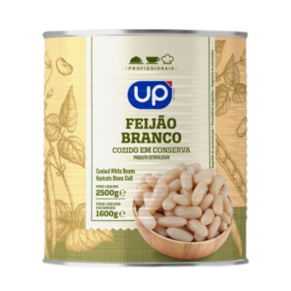 Feijão Branco UP Lata 850 GR - Uni