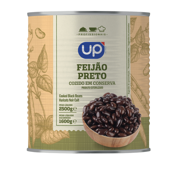Feijão Preto UP Lata 850 GR - Uni