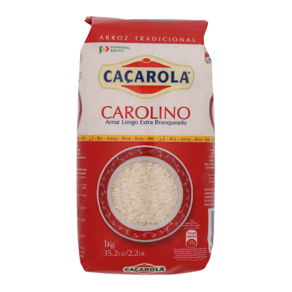Arroz Carolino 1 KG Caçarola - Pack 10 Uni