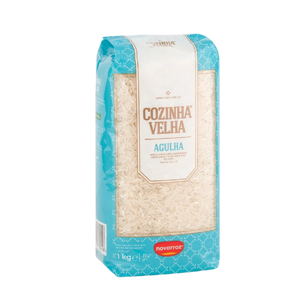 Arroz Agulha 1 KG Cozinha Velha - Pack 12 Uni