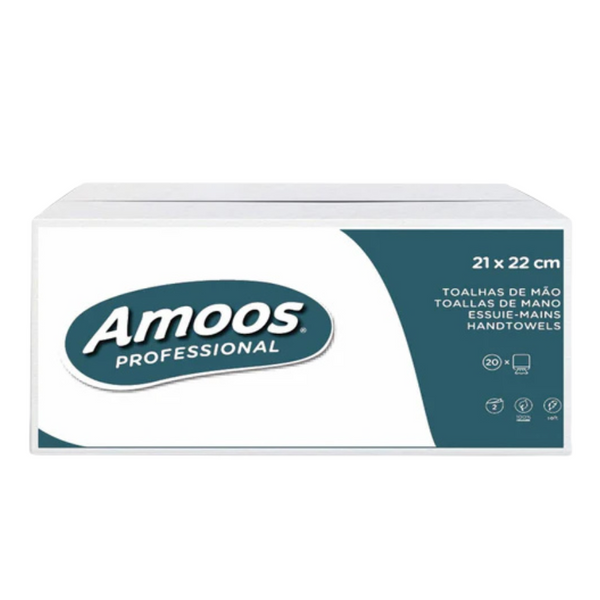 Toalha Mao Tissue 21x22 Amoos 2840 Folhas - Uni