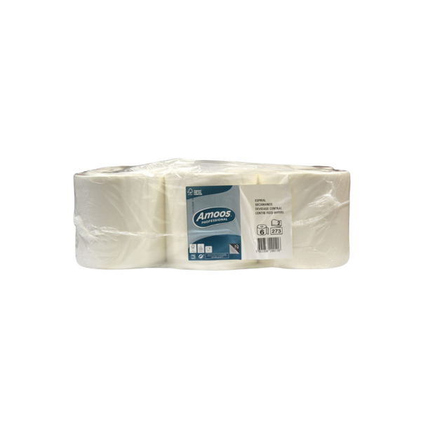 Rolo Zeta Mini branco Amoos - Pack 6 Uni