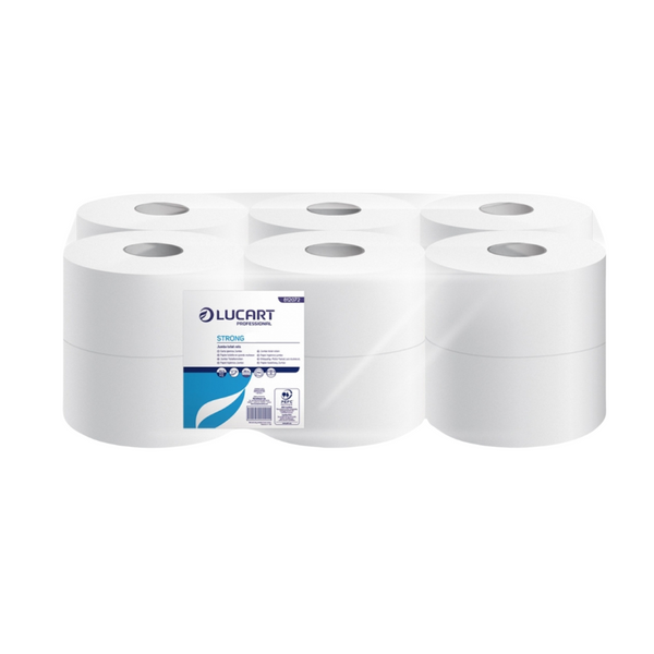 Papel Higienico Jumbo Lucart 95 MT - Pack 12 Uni