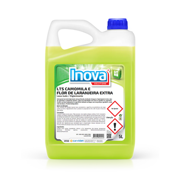 Lava tudo Odor Camomila e Laranjeira Inova 5 LT - Uni