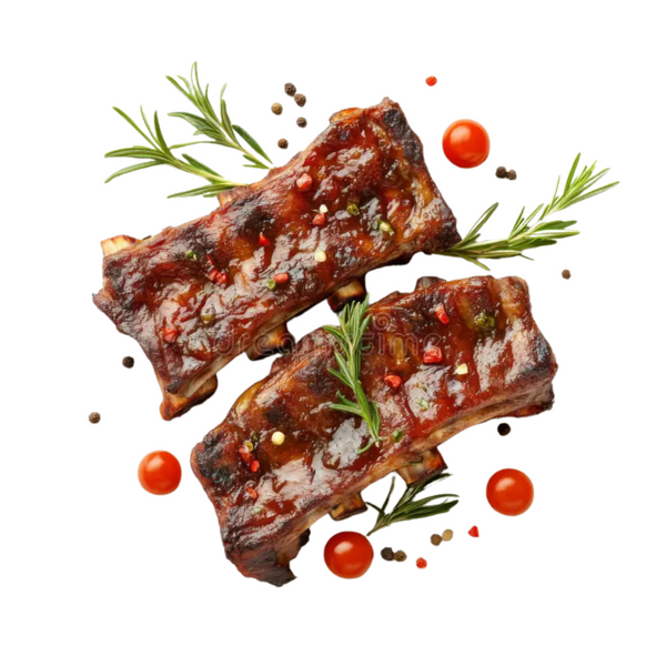 Tiras Entrecosto Porco Bbq Ribs 550 GR - Und