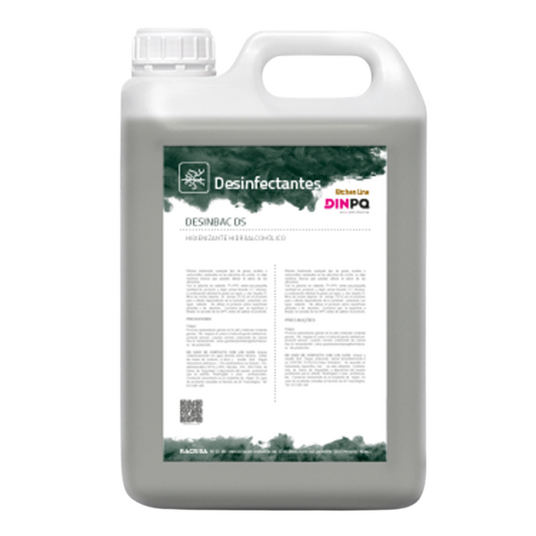 Desinfetante Limpador Multisuperfices Dinpq Desinbac 5L -Uni