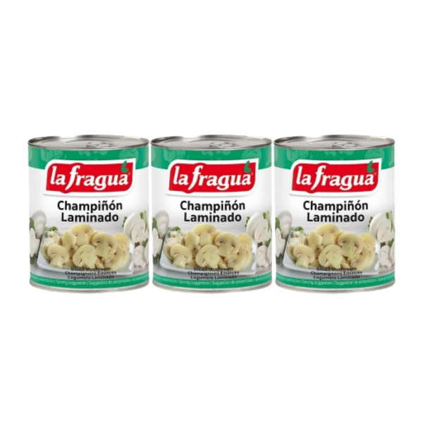 Cogumelos Laminados LAT 180 Grs La Fragua - Pack 3 Uni