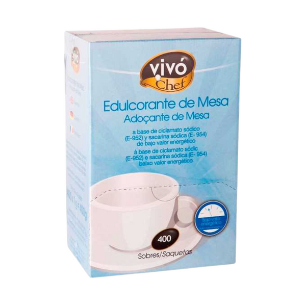 Adoçante em Pó Vivochef - Pack 400 Uni
