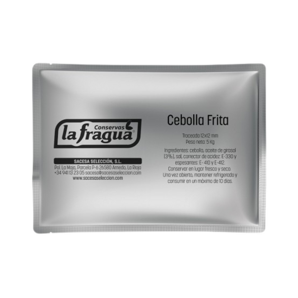 Cebola Frita Crocante Bolsa 500 GR La Fragua - Uni