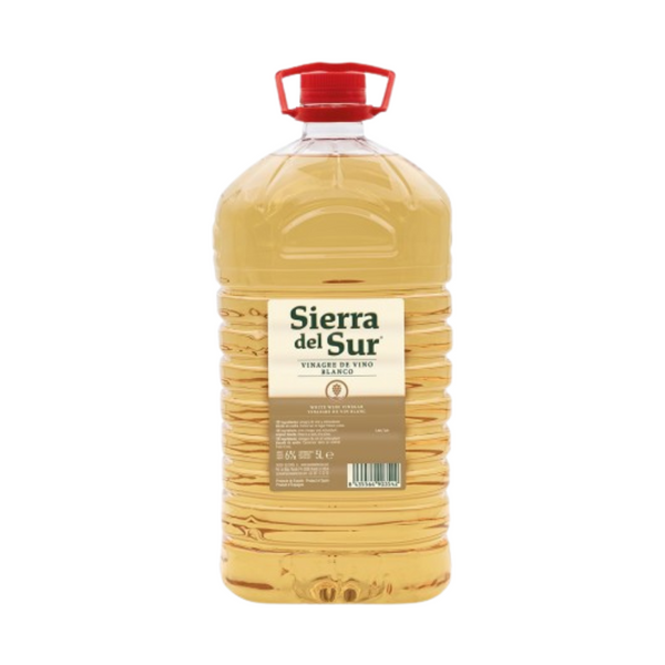 Vinagre Vinho Branco 5 LT Sierra del Sur - Uni