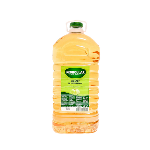 Vinagre Vinho Branco 5 LT Peninsular - Uni