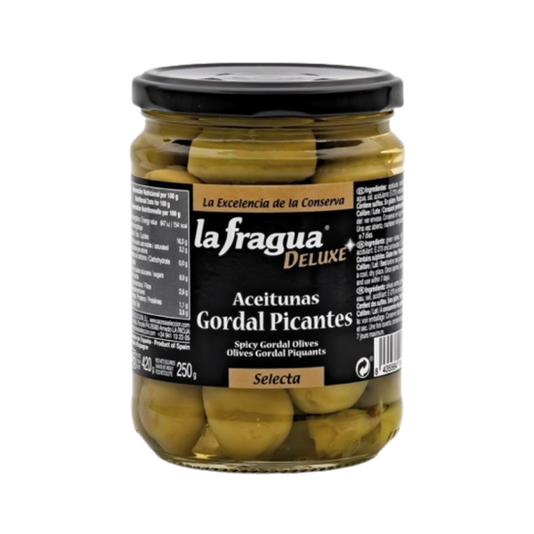 Azeitonas Gordal Picantes Frasco 420 GR La Fragua - Uni