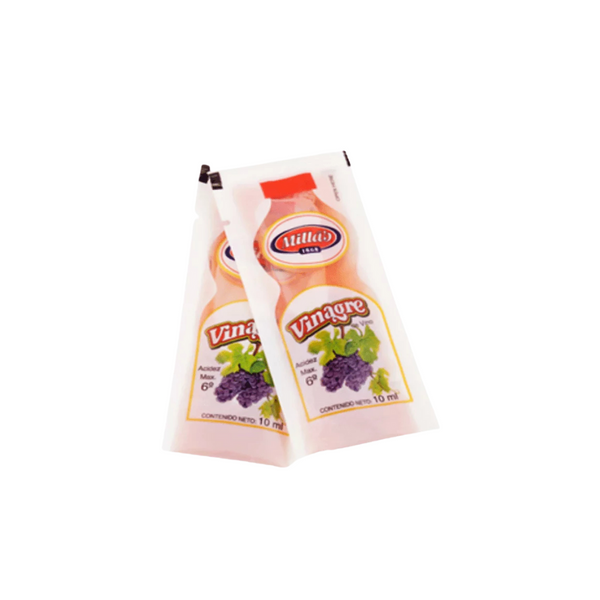 Vinagre Vinho Saquetas 10 ML Millas - Pack 250 Uni