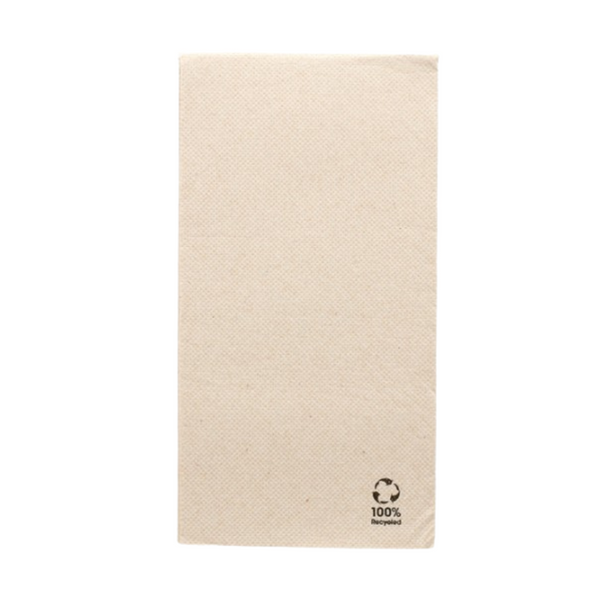 Guardanapo 40X40 Trevo 1/8  Kraft Eco- Caixa 24 Uni
