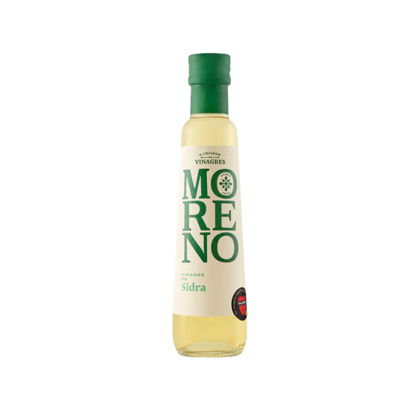 Vinagre Vinho Branco Moreno Grf Vidro 250 ML - Pack 9 Uni