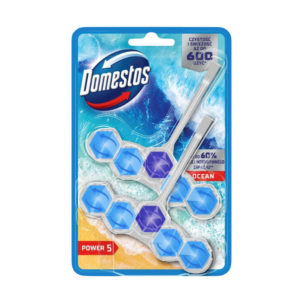 Bloco Sanita Perfumado Domestos Power 5 Duopack 2x55G -Uni