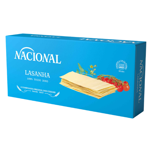 Lasanha S/Ovo Nacional 250GRS - Uni