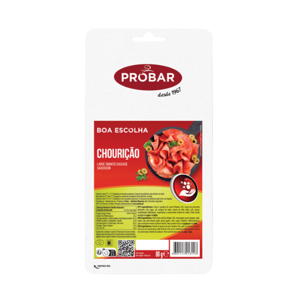 Chourição Fatiado Food Service Boa Escolha 500Gr - Uni